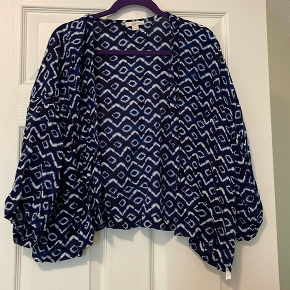 LOFT Sweaters - Loft Blue Kimono
